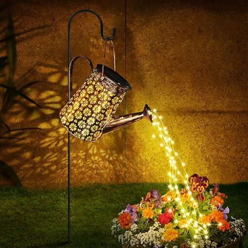 Afootry Watering Can Solar Lights