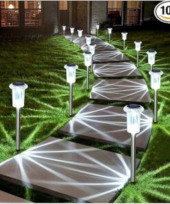 DenicMic Solar Lights Garden Decor