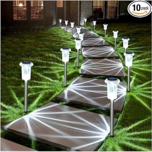 DenicMic Solar Lights Garden Decor