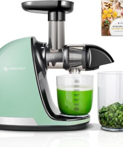 AMZCHEF Masticating Juicer Machine