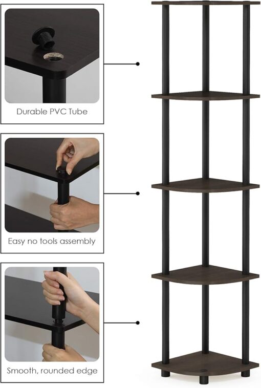 Furinno Corner Display Rack