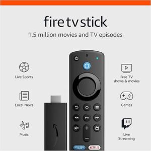 Amazon Fire TV Stick with 3rd Gen Alexa Voice Remote