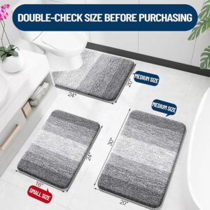 OLANLY Bathroom Rugs Mat