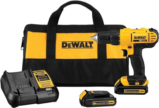 DEWALT 20V Max Cordless Drill/Driver Kit