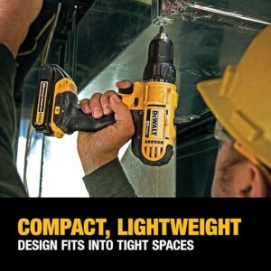 DEWALT 20V Max Cordless Drill Driver Kit