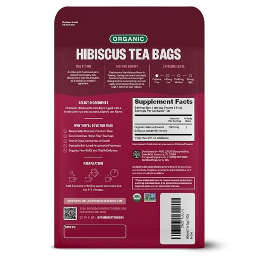 Organic Hibiscus Tea