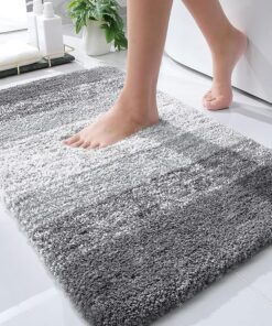 OLANLY Bathroom Rugs Mat